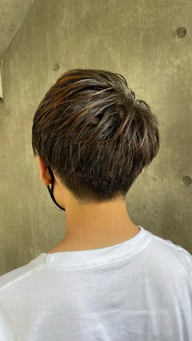 メンズ もりたみかこ 美容師お休み中のヘアスタイル