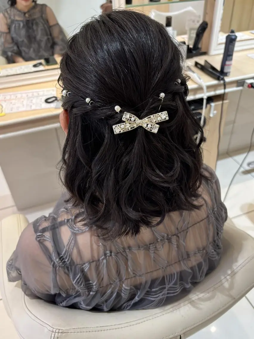 ヘアアレンジ ヘアセット 宮永 璃沙のヘアスタイル