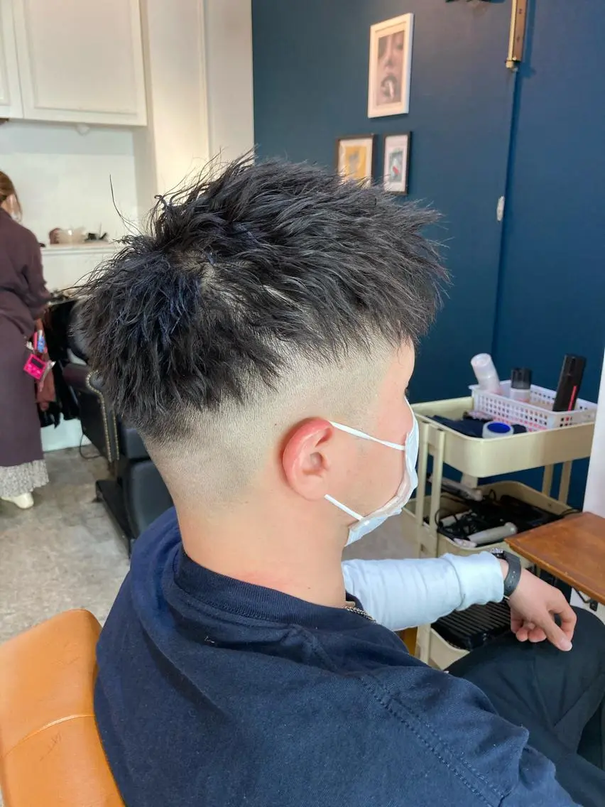 メンズ カット パーマ メンズ特化 TAKUYAのヘアスタイル