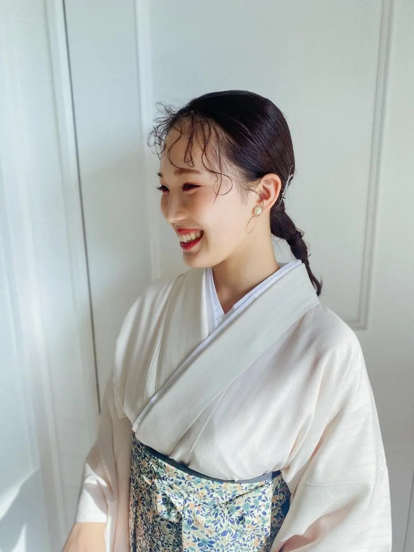 着付け ヘアメイク🌷 着付👘ハルのヘアスタイル