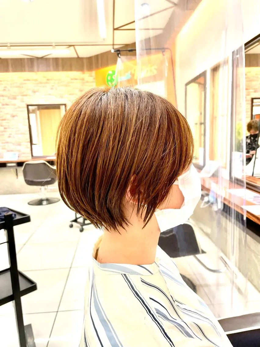 ショート 韓国風特化 池田一之のヘアスタイル