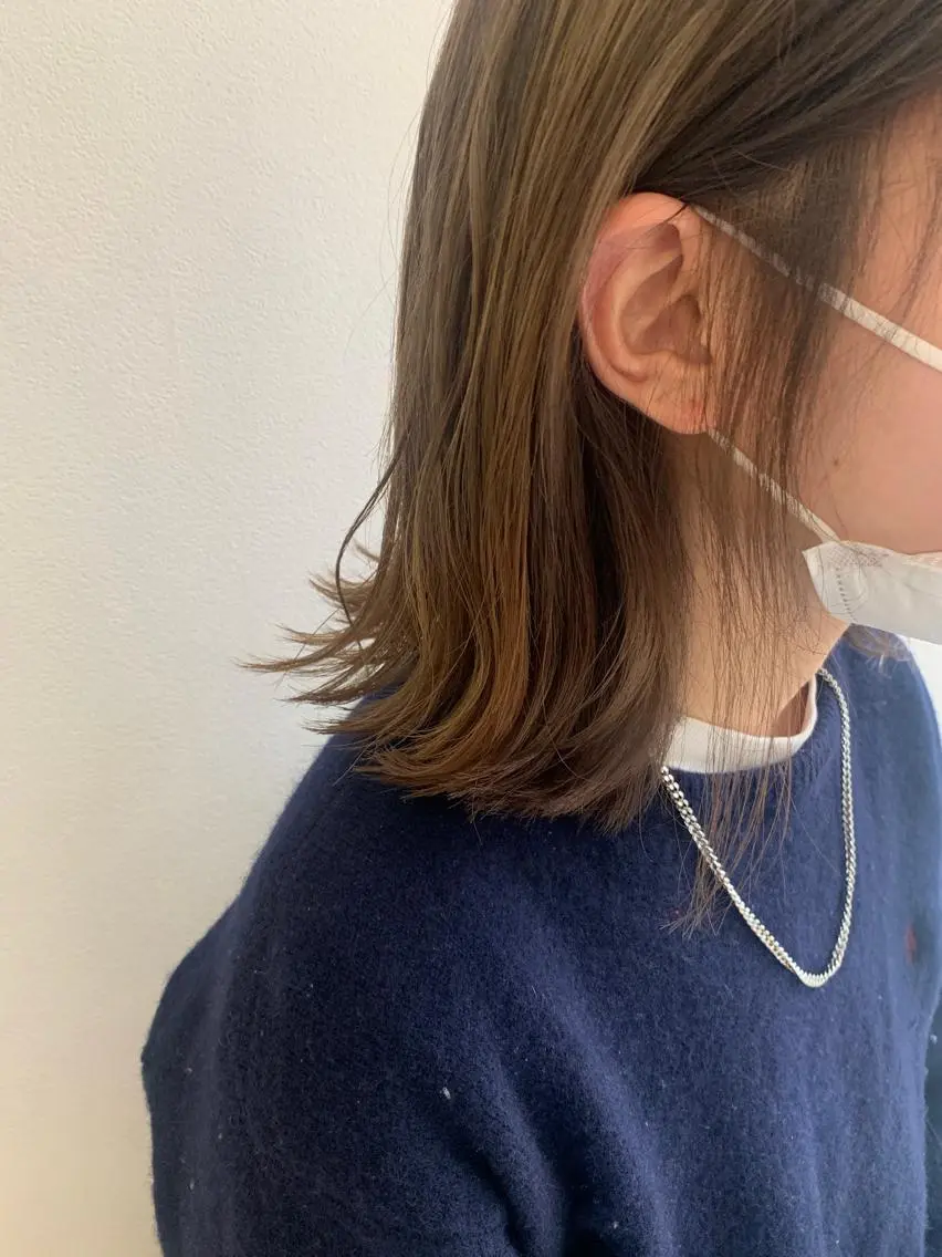 ショート カラー カット ヘアカラー bob/ aoiのヘアスタイル