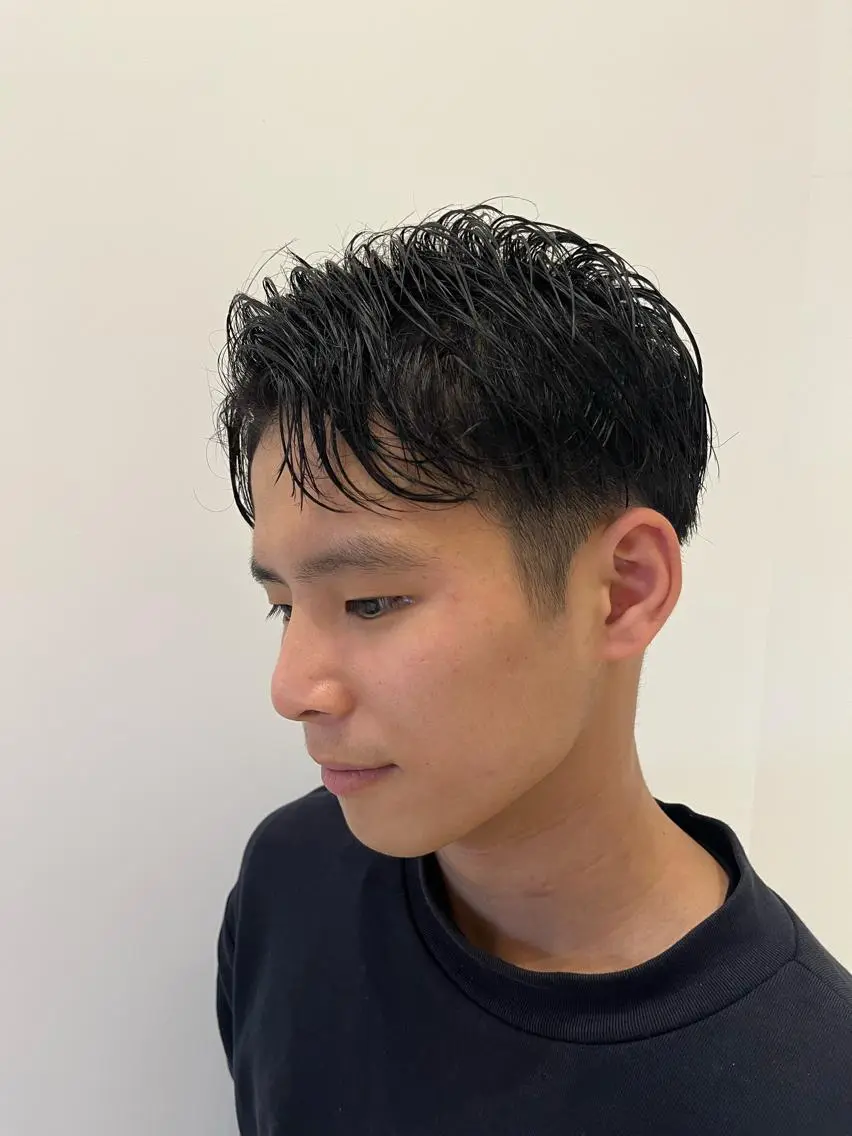 メンズ 角田 琉希也のヘアスタイル