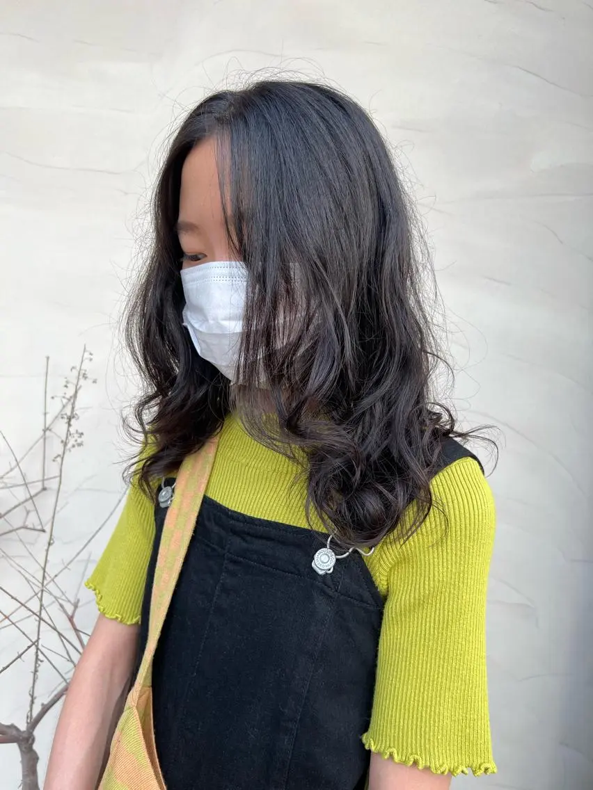 ロング パーマ カット パーマ 高橋 竜也のヘアスタイル