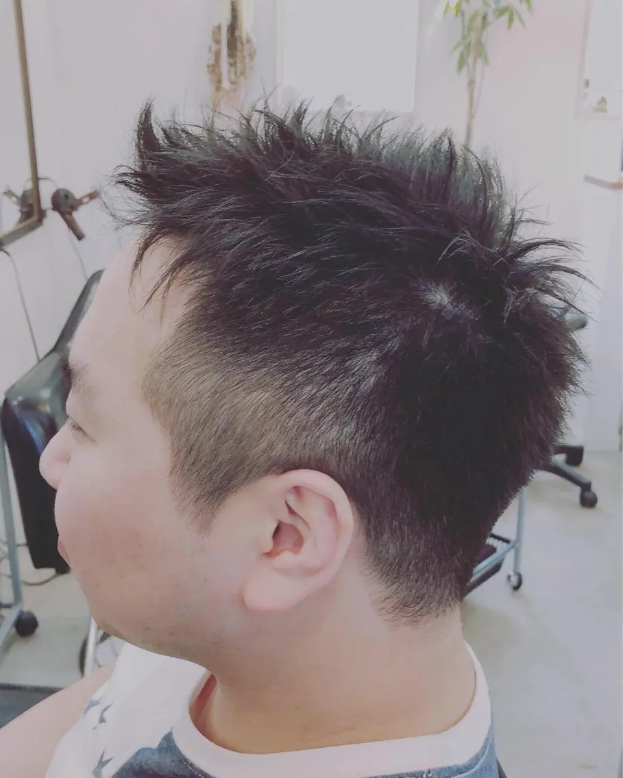 ショート 山口 晃也のヘアスタイル