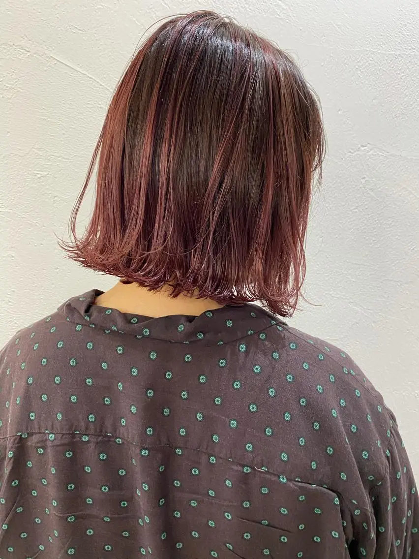 カラー グラデーションカラー ブリーチダブルカラー 【koide】のヘアスタイル