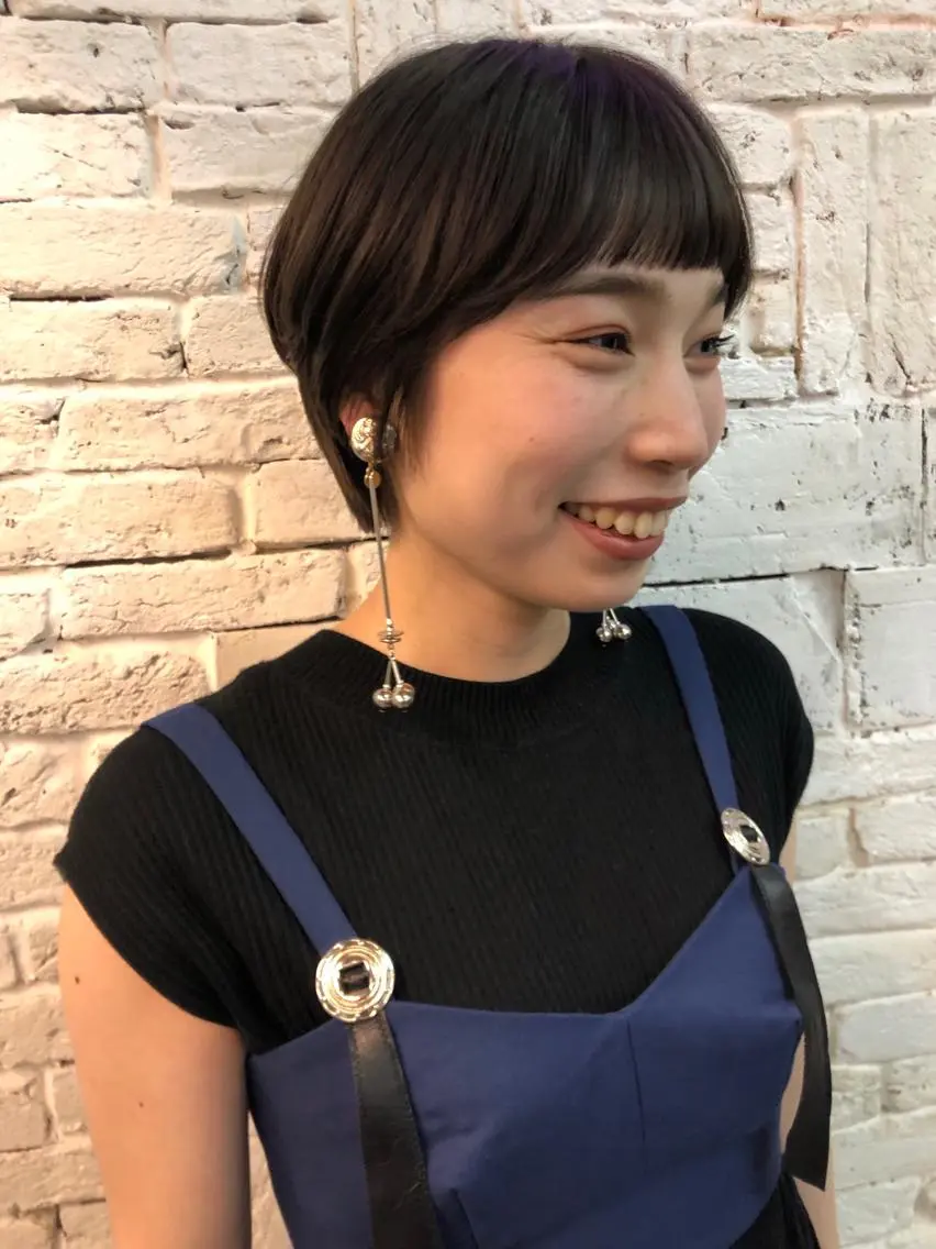 ショート eri kinjoのヘアスタイル