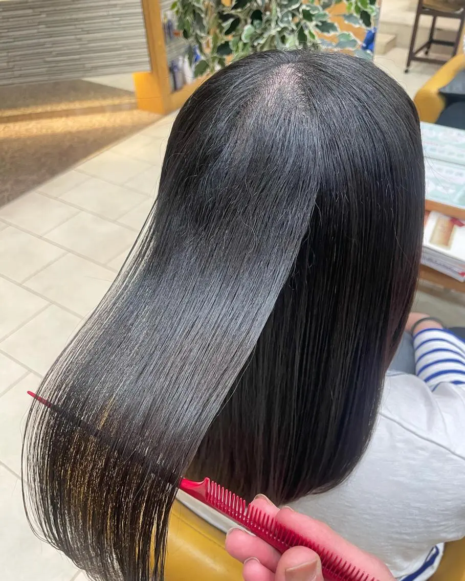 ロング 髪質改善 トリートメント ♦️モテ髪創作者 SUGA♦️のヘアスタイル