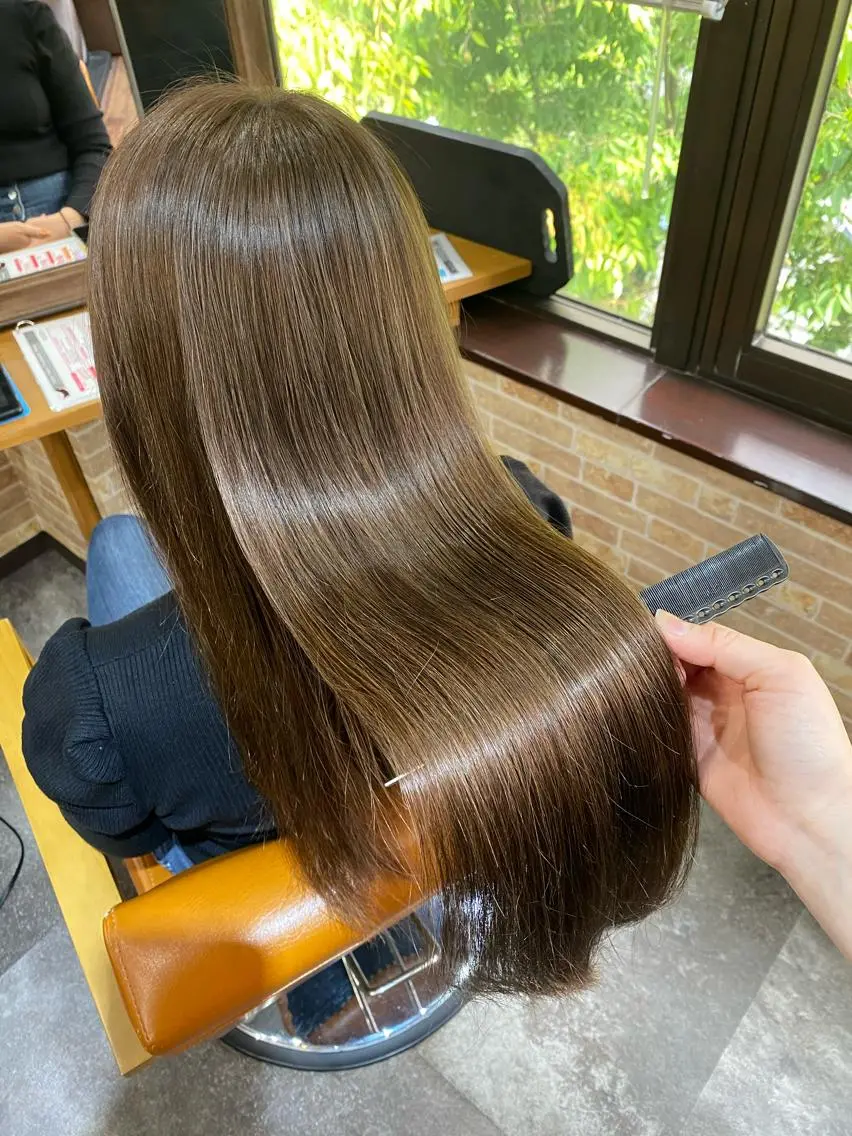 ロング 美髪ヘア 🤍erikaのヘアスタイル