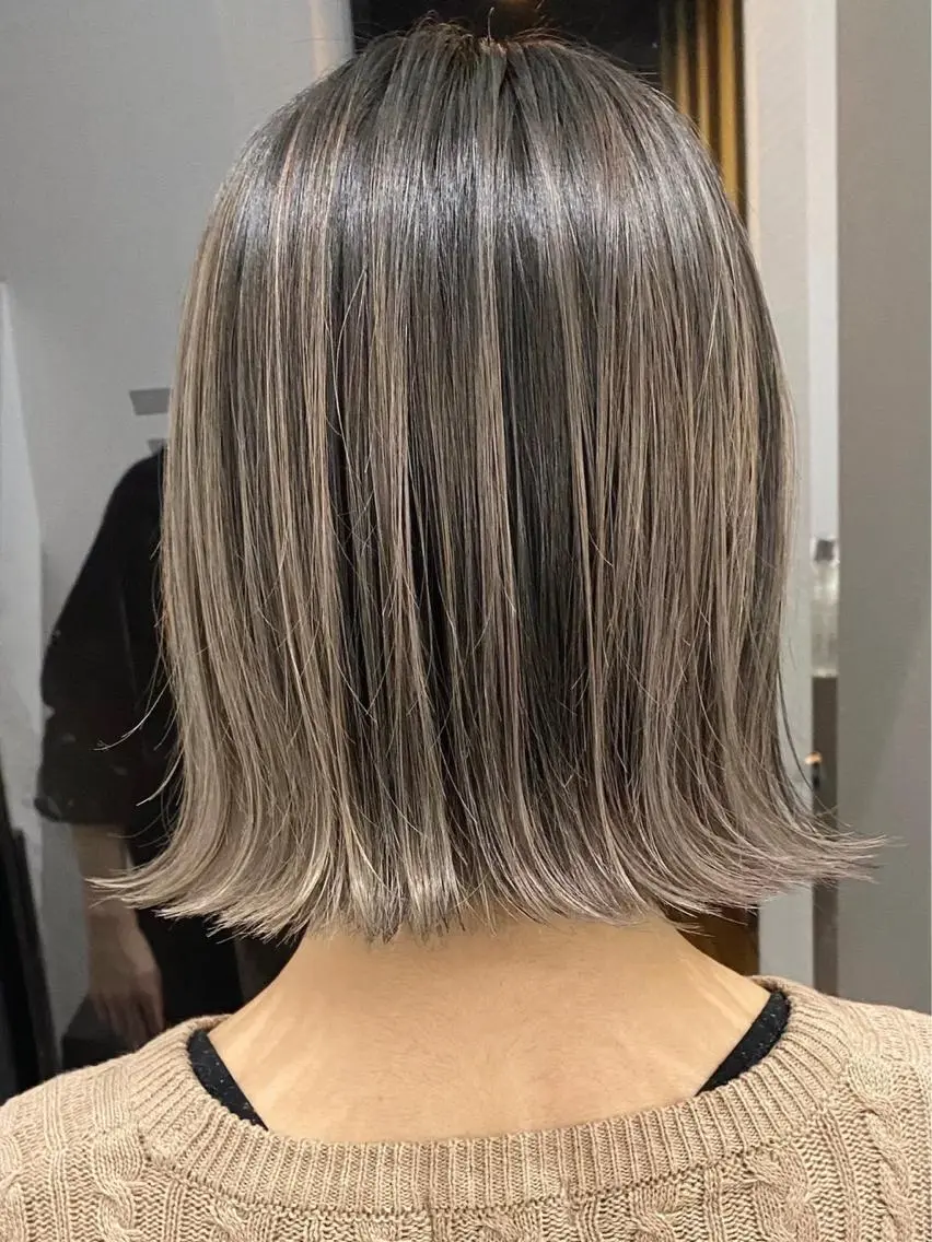 ロング カラー ケイジ✨透明感 /艶カラー✨のヘアスタイル