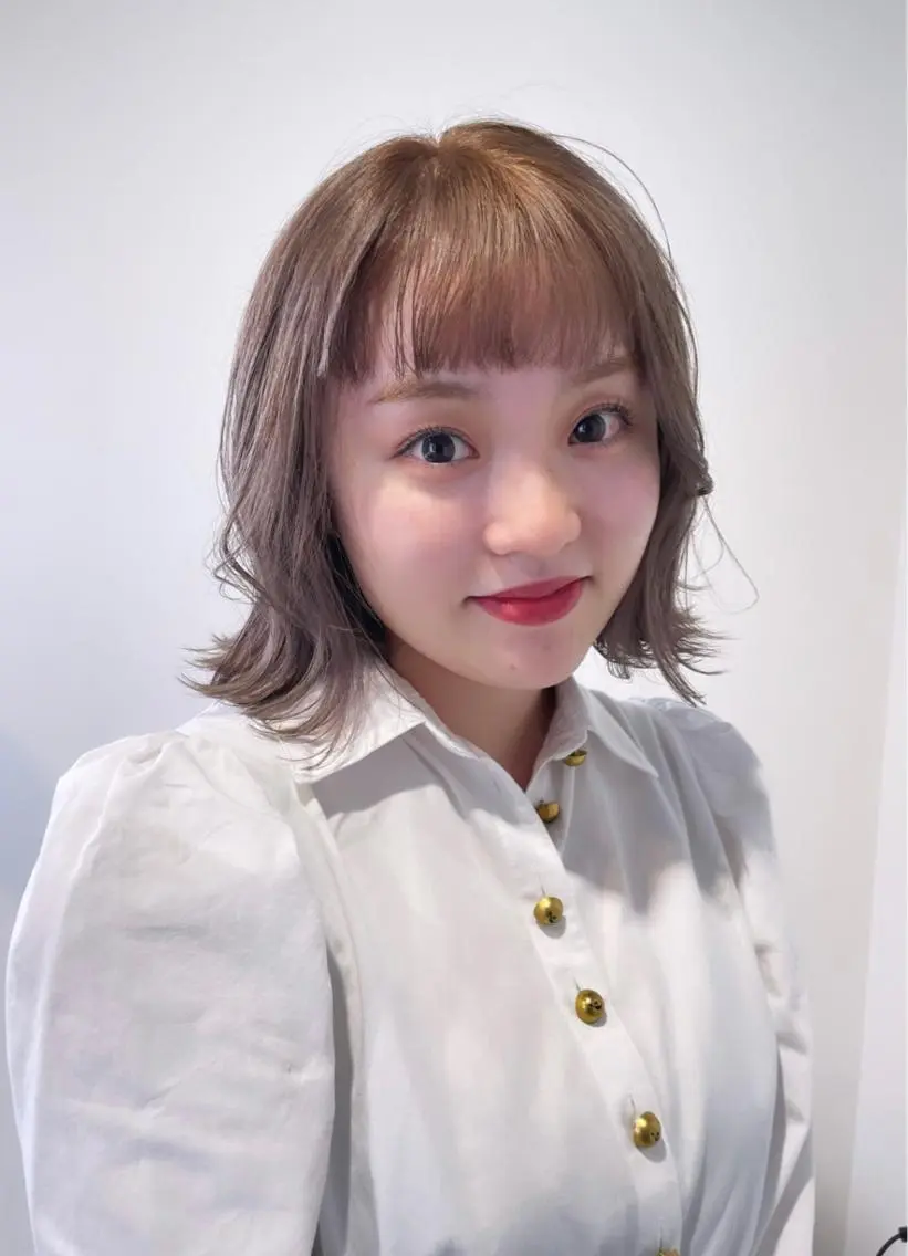 ミディアム HIBIKI/原宿 ハッシュカット🪄のヘアスタイル