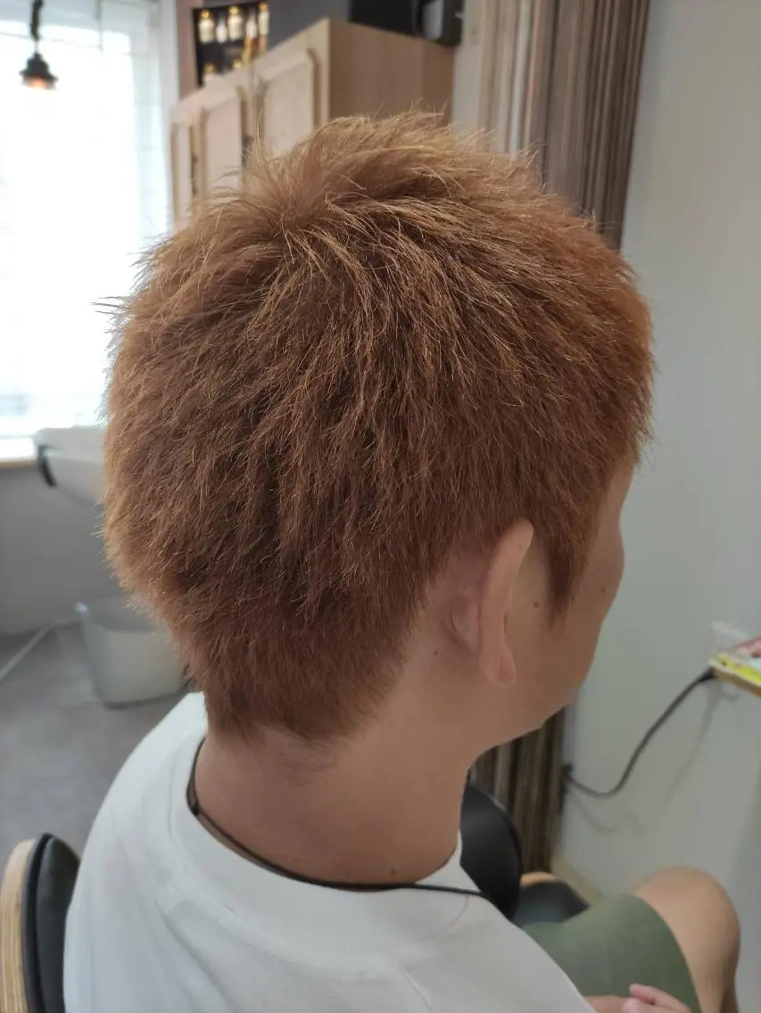 カラー ショート CLOVER蒲田店 コベニ✂️🎨💅のヘアスタイル