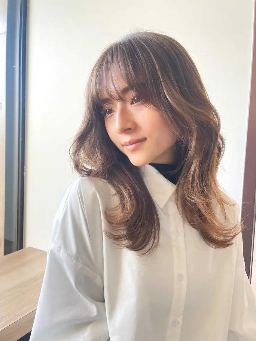 ミディアム 🫧美髪縮毛矯正 🫧SEKIのヘアスタイル