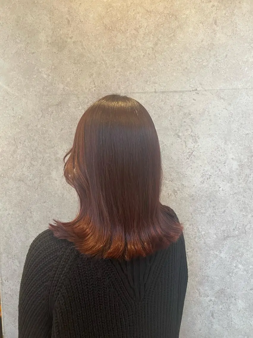 ミディアム くびれヘア ミディアムヘア Chifumiのヘアスタイル