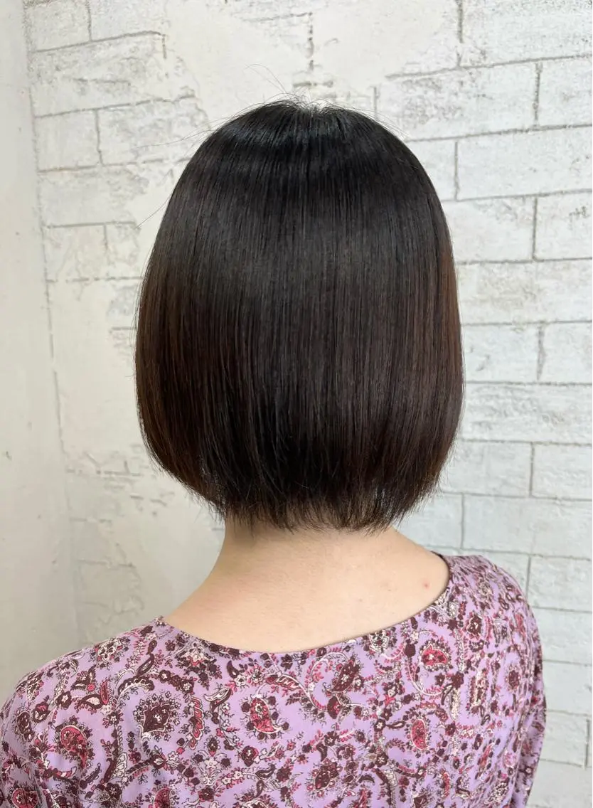 ショート 🪽髪質改善縮毛矯正 🤍MIU🤍のヘアスタイル