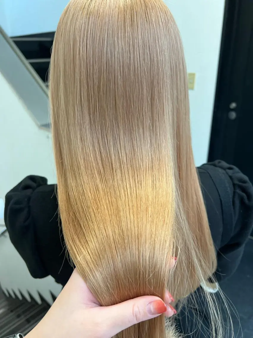 ロング トリートメント 似合わせヘア🫶🏻 つきいてるみのヘアスタイル