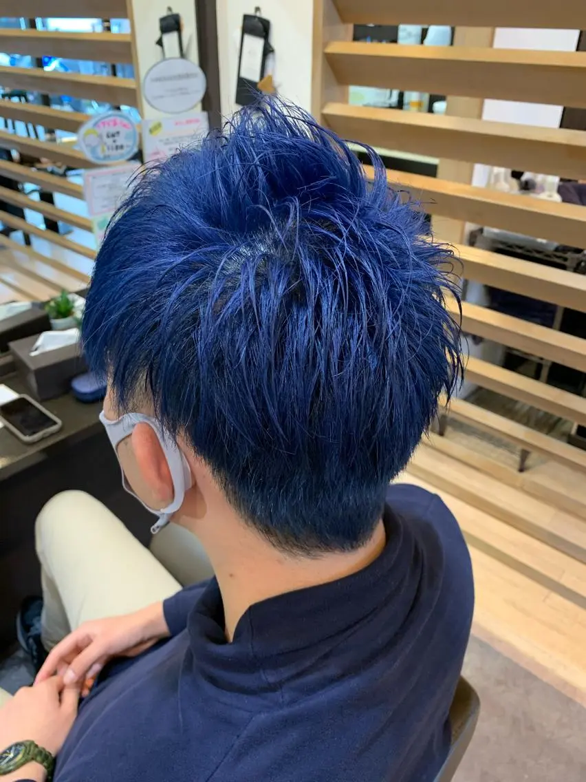 ショート カラー メンズ 松田 啓志のヘアスタイル