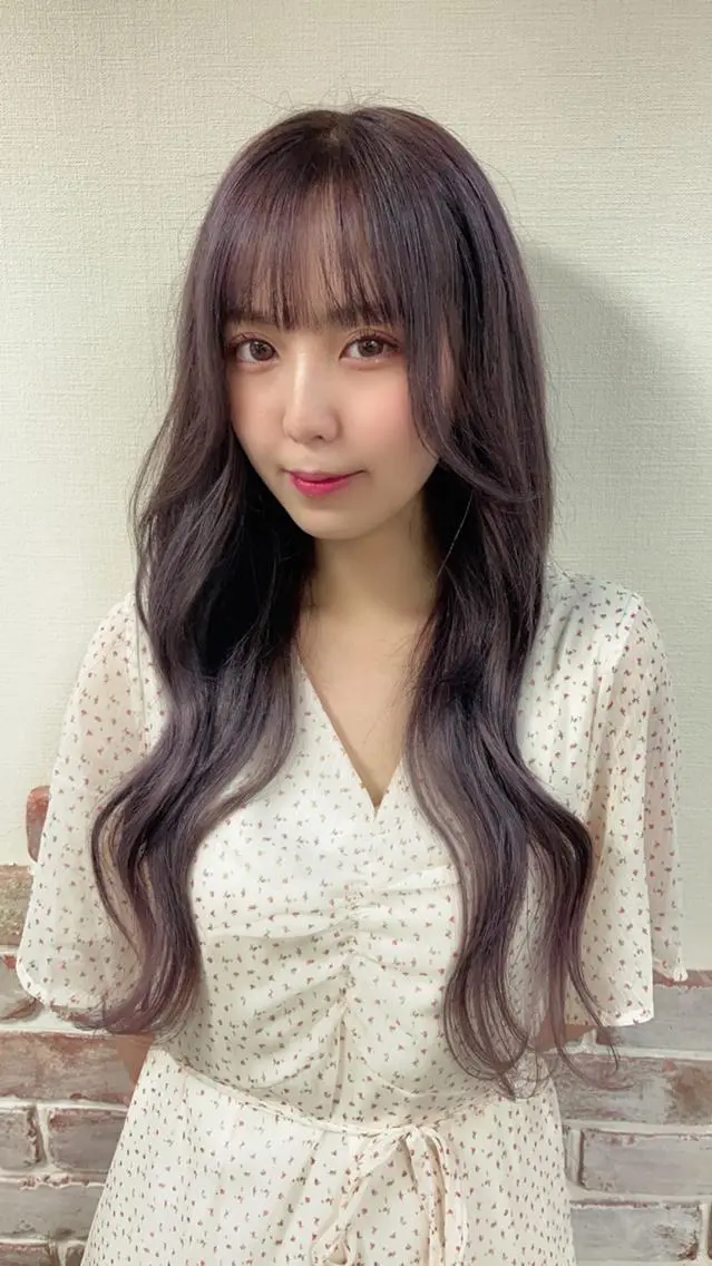 カラー ロング Reflet 新宿/プルエクステのヘアスタイル