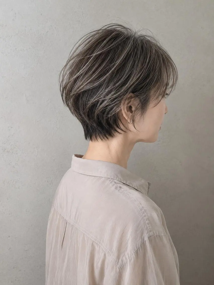 ショート 川畑 理花のヘアスタイル