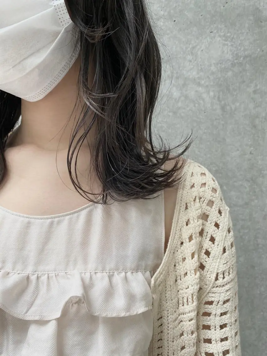 ミディアム くびれヘア 愛されヘア♪ 大森春奈のヘアスタイル