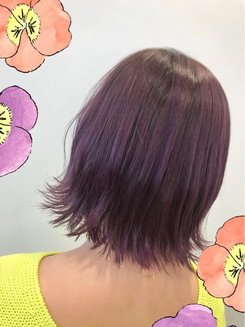 カラー ブリーチ 新宿駅近♡個室 ♡関口三都季🌜のヘアスタイル