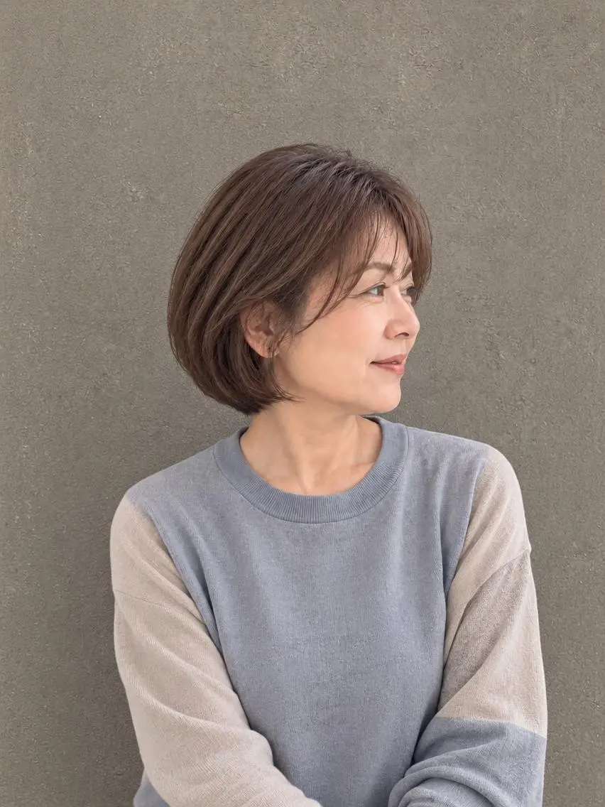 ショート カラー 脇田 麗乃のヘアスタイル