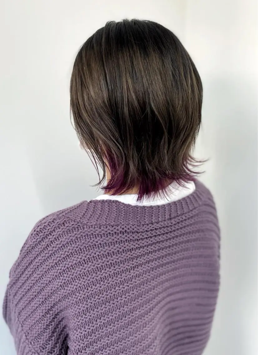 ミディアム カラー カット ヘアカラー トリートメント ⭐️当日OK⭐️ 岩田峻のヘアスタイル