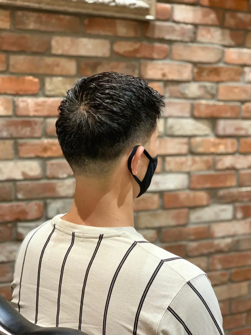 ショート パーマ 田中 千恩のヘアスタイル