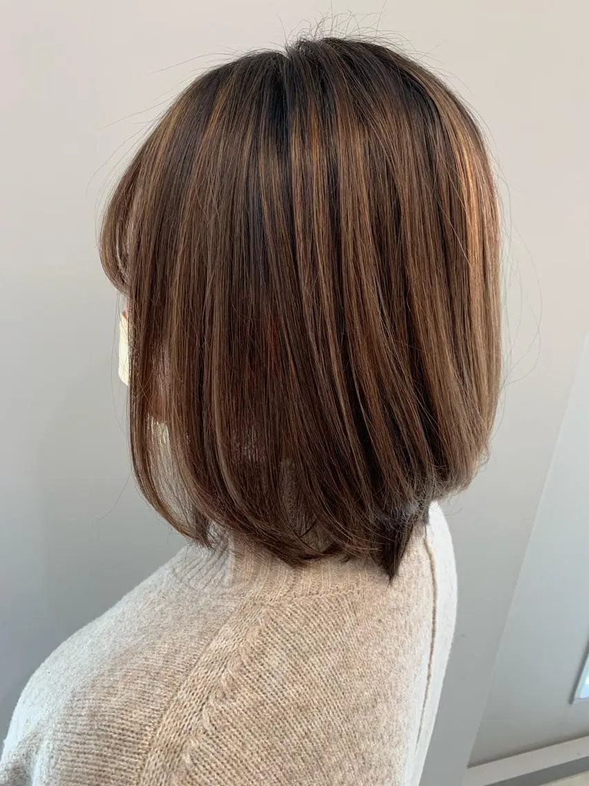 カラー ブリーチ ヘアカラー theF___ yukoのヘアスタイル