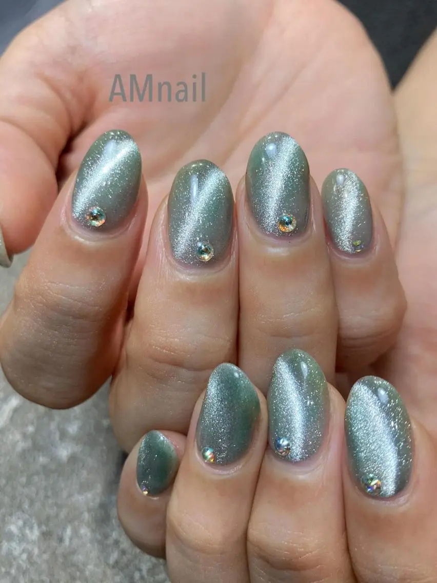 ネイル アートネイル 持ち込み ハンドネイル Am:nail 柏 SUE（スゥ）のネイルデザイン