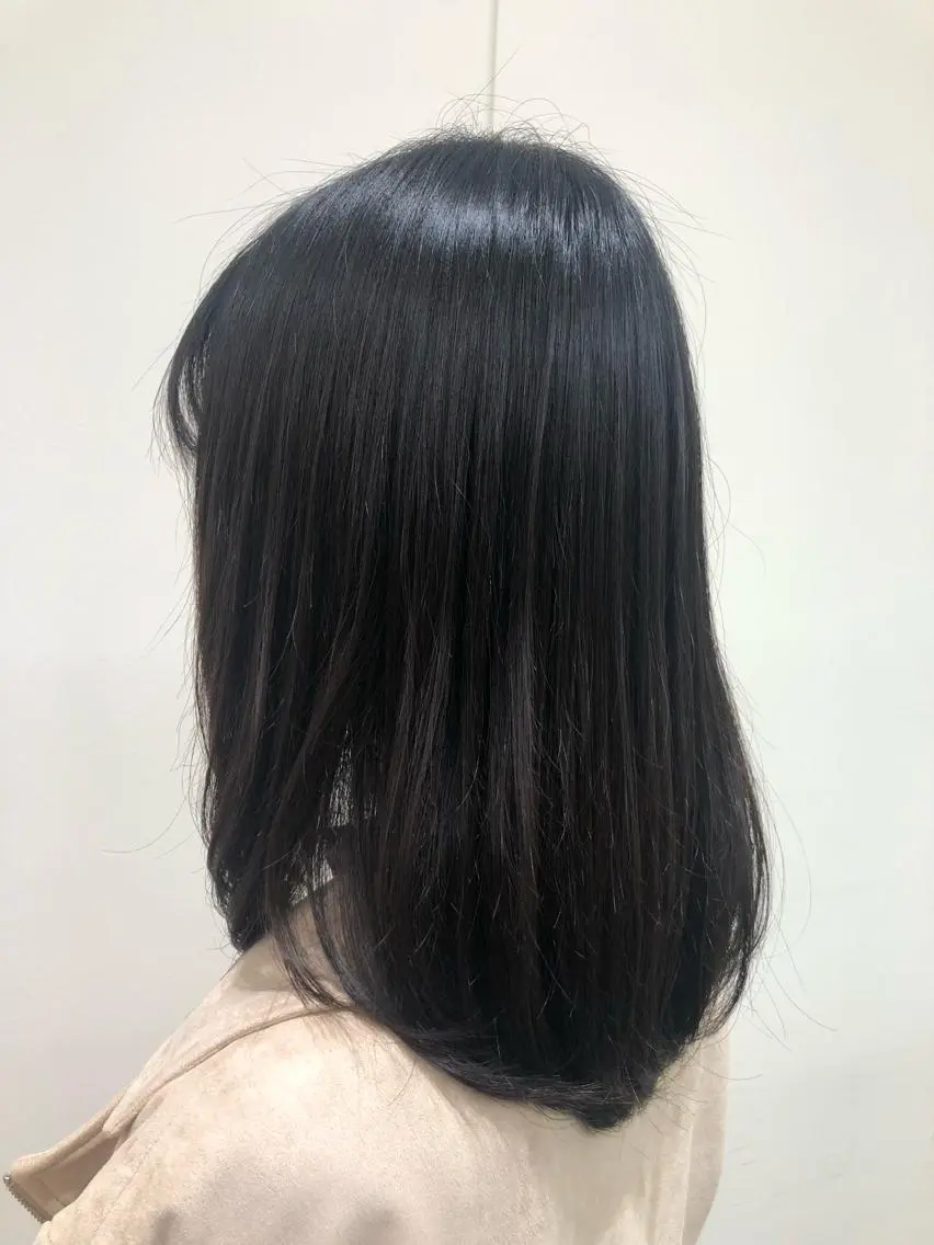 ミディアム パーマ KANAMI日暮里 韓国ヘア・メイクのヘアスタイル