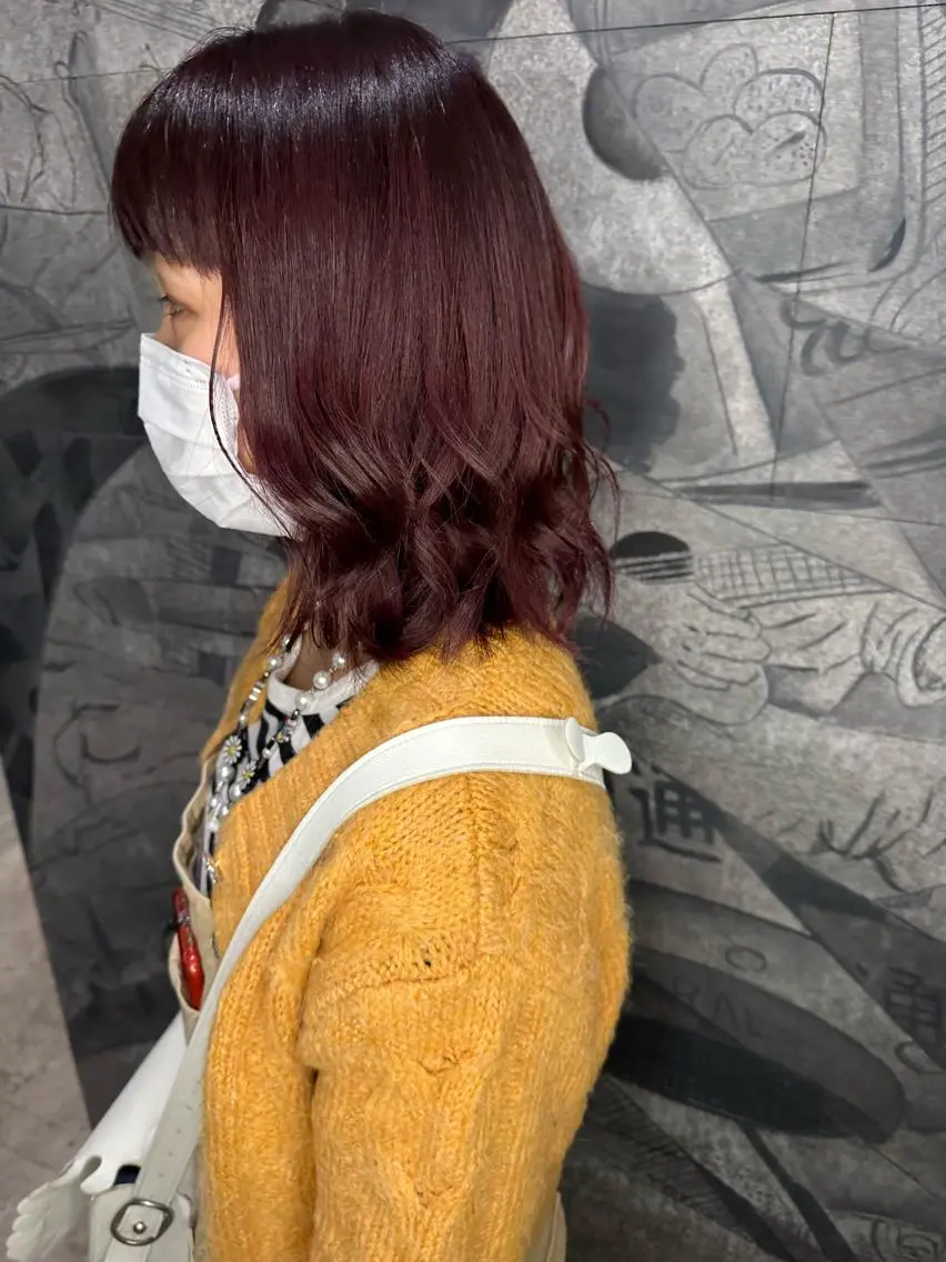 ミディアム カラー AIRI 🐈⬛のヘアスタイル