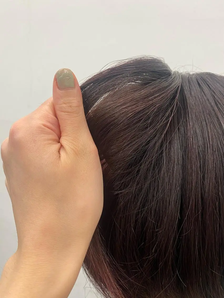 カラー サイレント美容師 アイリィのヘアスタイル