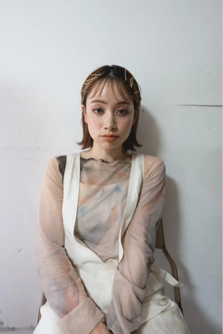 ミディアム 💛🤍U too e’s /店長🧸のヘアスタイル