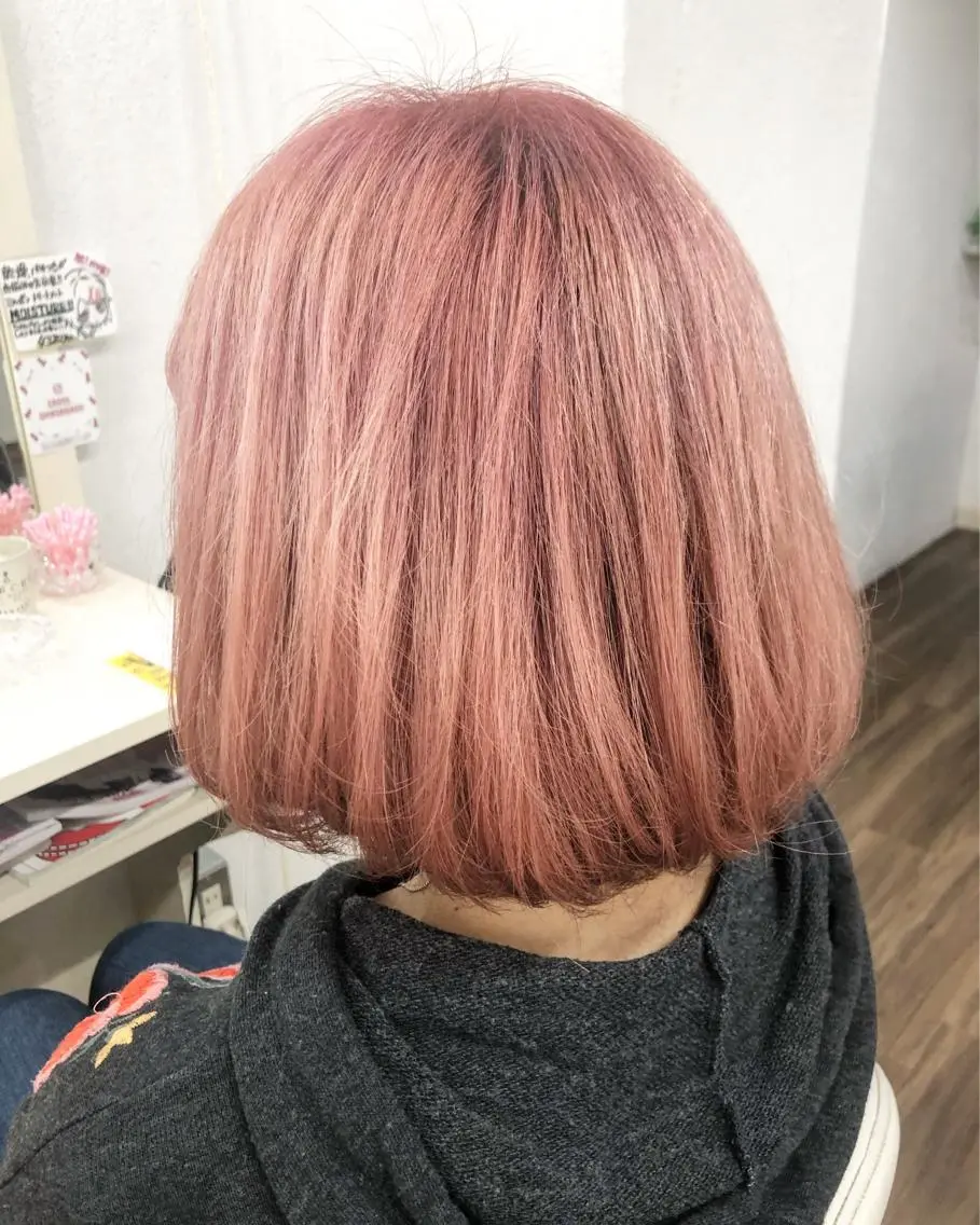 ショート カラー ヘアカラー トリートメント 正木 彩音のヘアスタイル