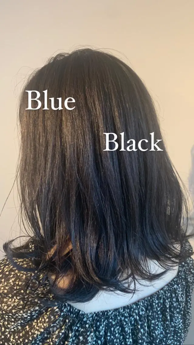 セミロング カラー フェード特化✂︎ ✂︎sunのヘアスタイル