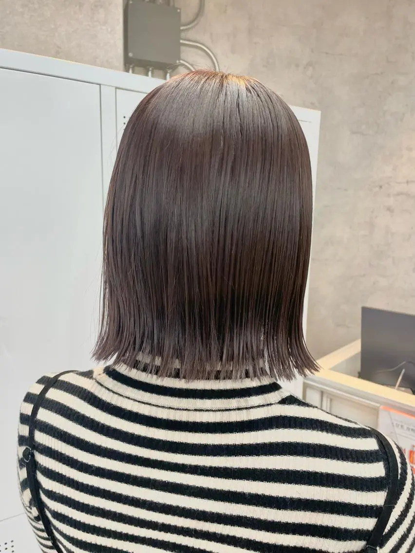 ミディアム カラー ヘアカラー トリートメント limit陽平 ショート/ボブのヘアスタイル