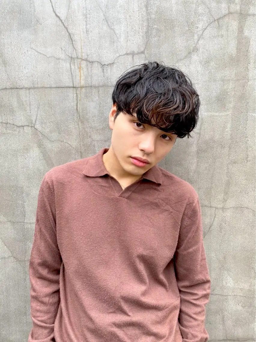 メンズ おしゃれパーマ メンズ特化/みーまんのヘアスタイル
