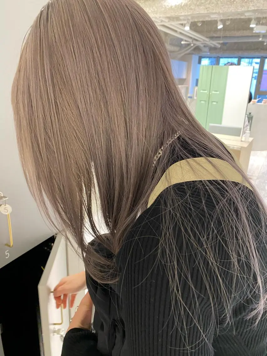 ミディアム カラー LOVESTOIKE 堂本のヘアスタイル