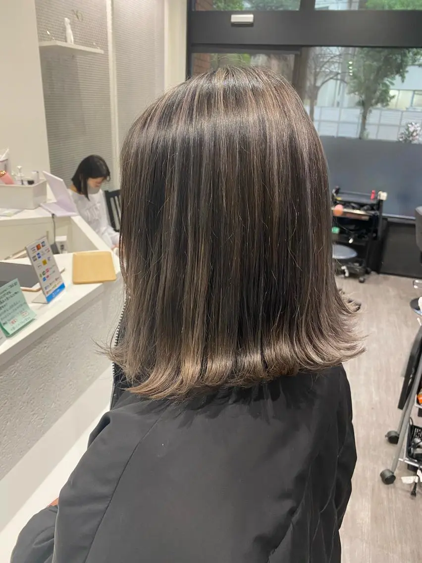 ミディアム ヘアカラー トップスタイリスト/ アユミのヘアスタイル