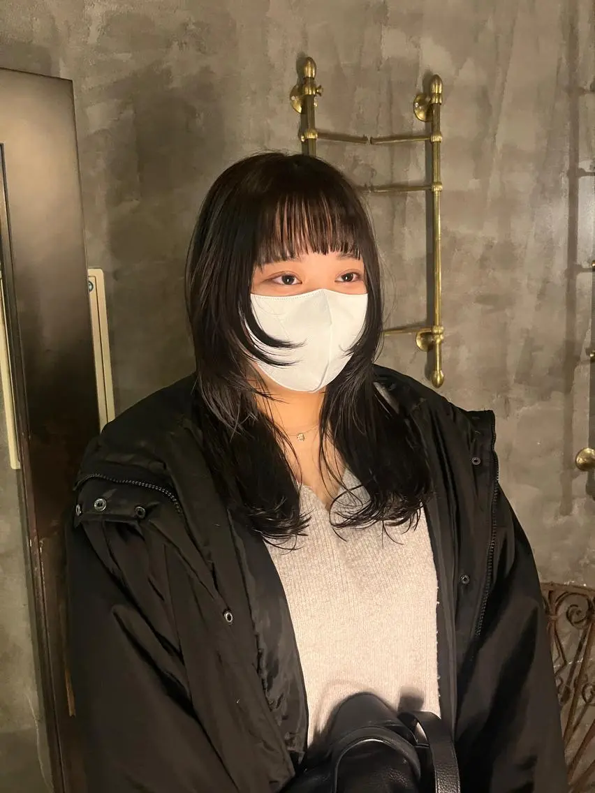 セミロング カラー 🫧透明感カラー🫧 SHINSEIのヘアスタイル