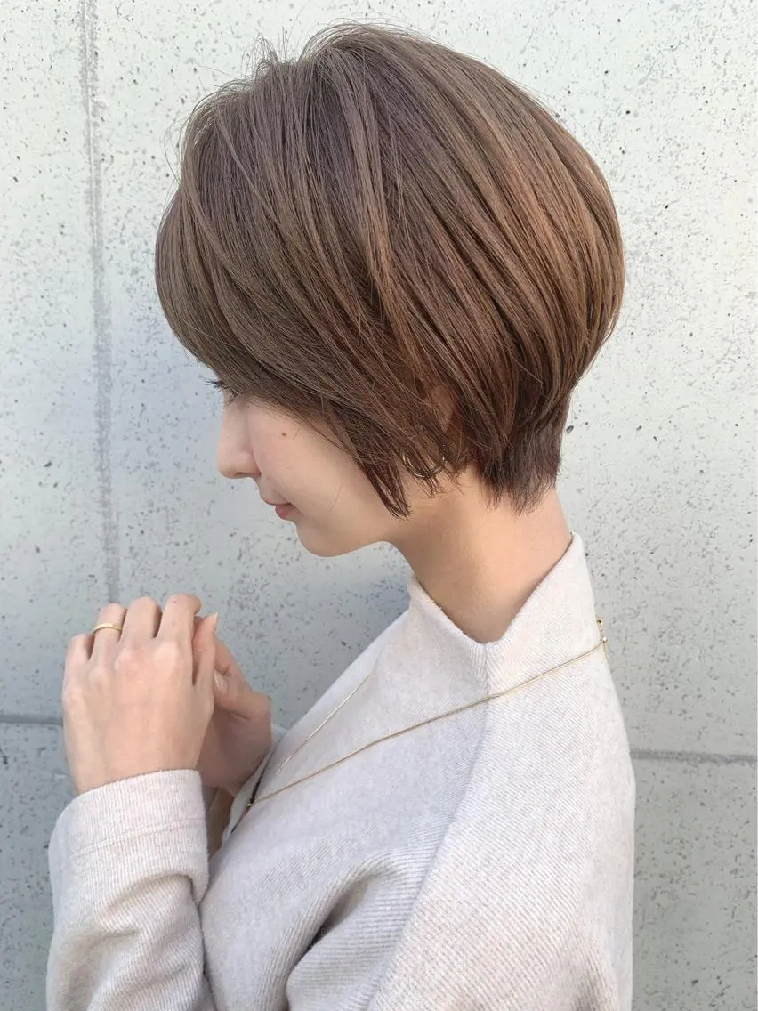 ショート カット ヘアカラー トリートメント ヘッドスパ 代表 吉澤弘哲のヘアスタイル