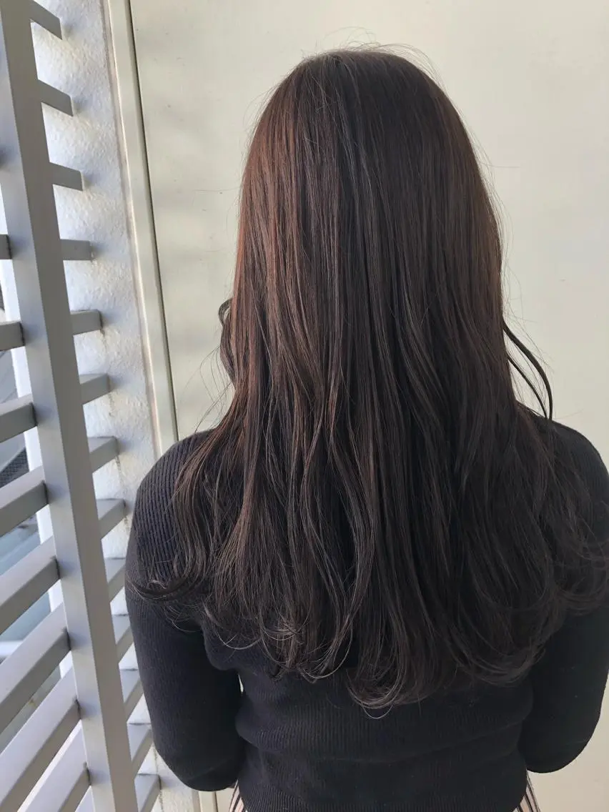 ロング カラー 荒木 康太のヘアスタイル