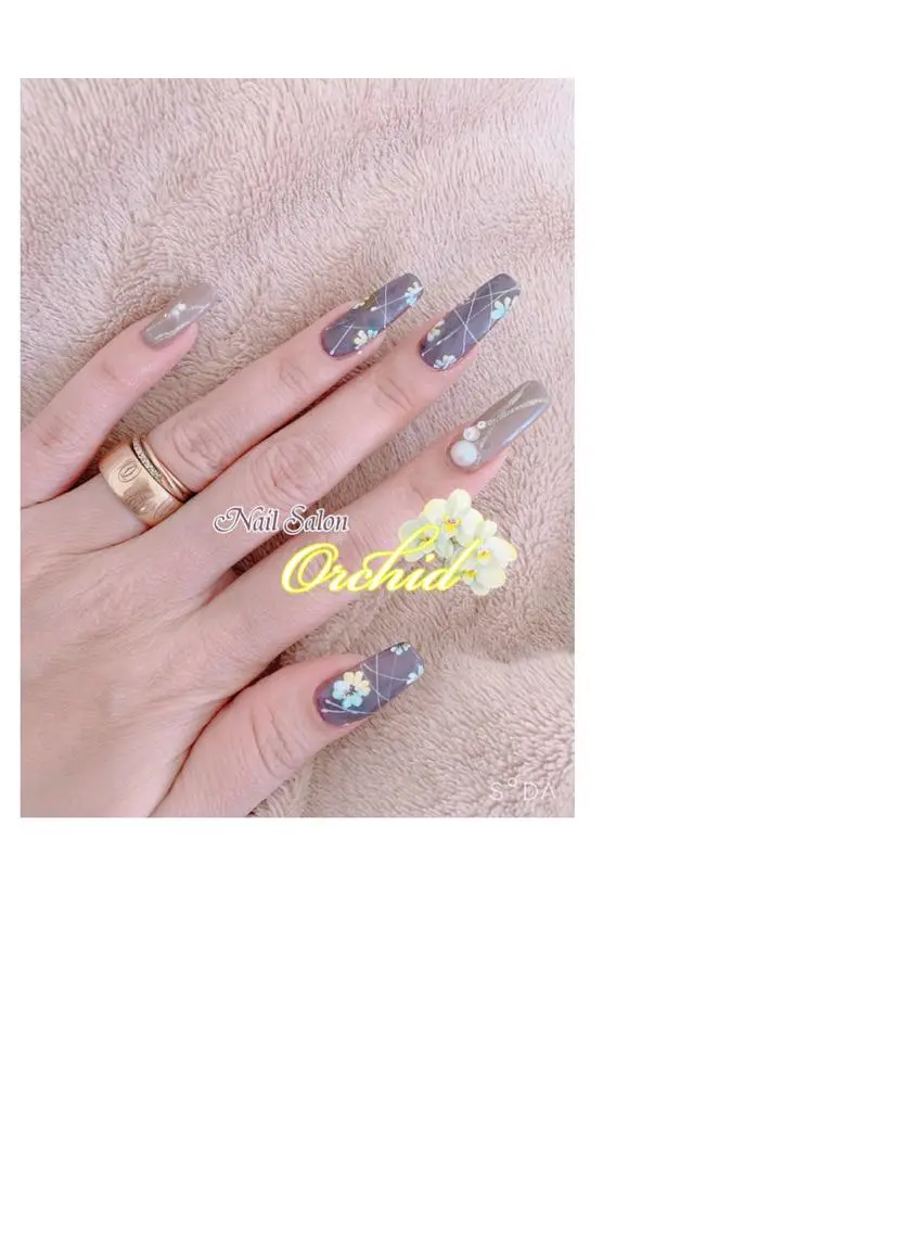 ネイル orchid ♡オーキッドのネイルデザイン