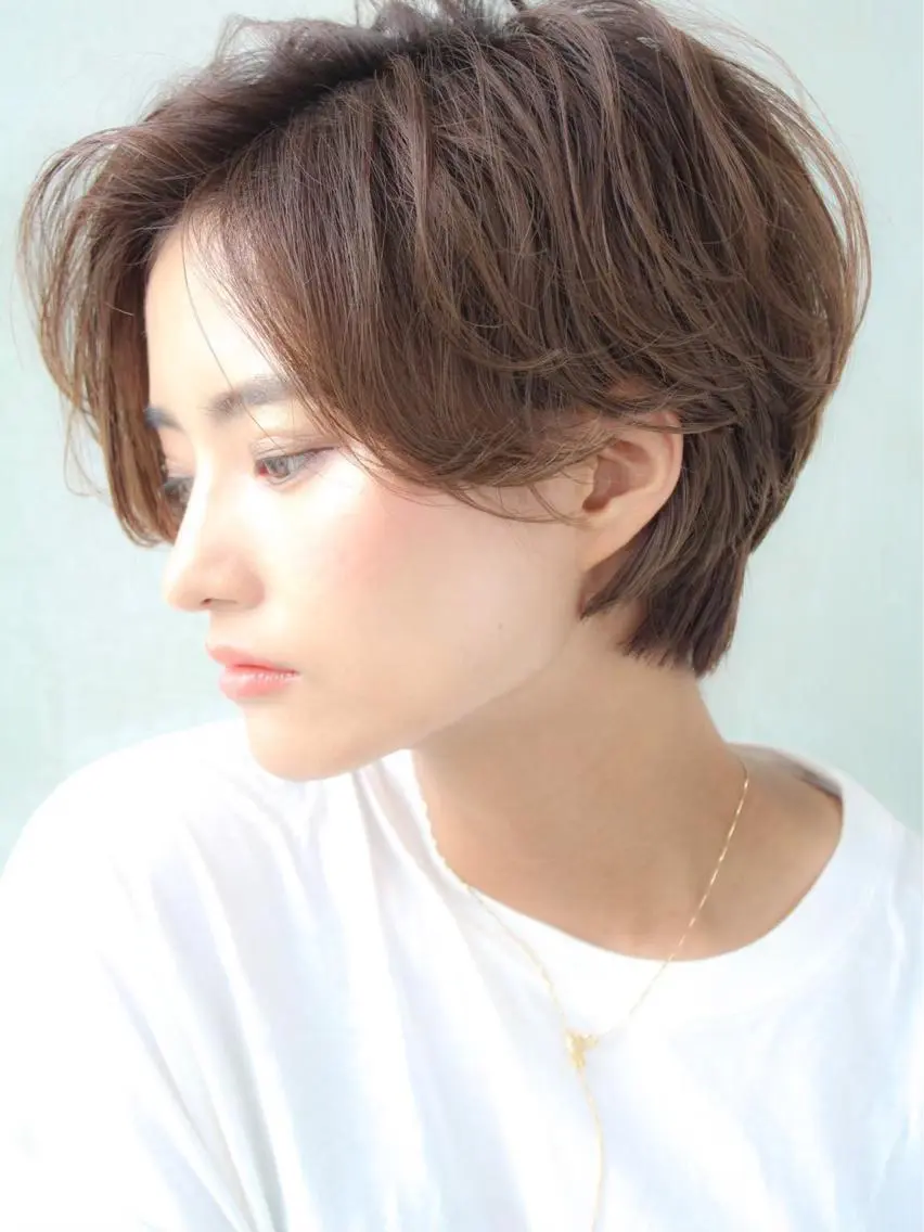 ショート カラー カット ヘアカラー トリートメント 🉐レイヤー/塩見 弘樹🉐渋谷のヘアスタイル