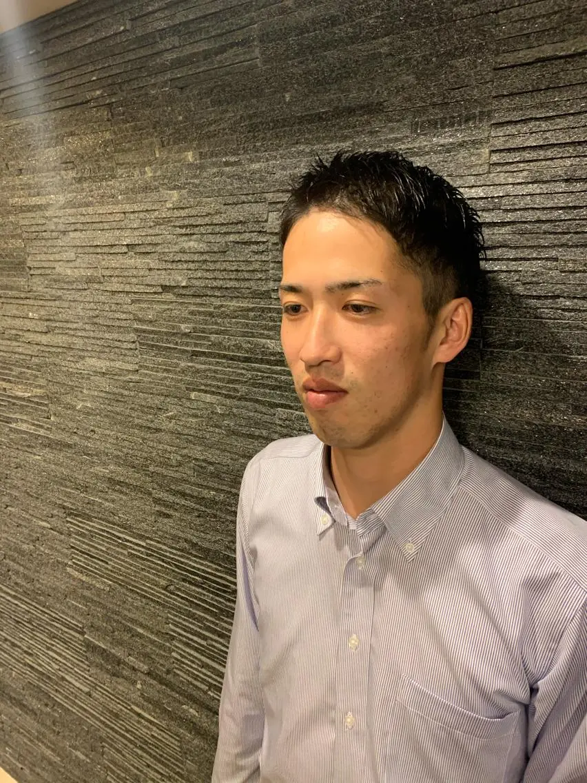 ショート ショートヘア ひらお あおとのヘアスタイル