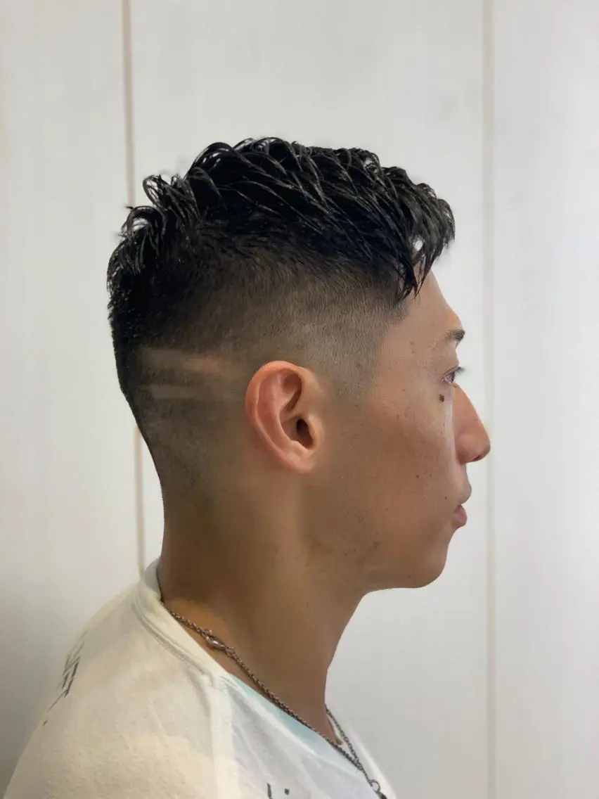 ショート メンズ 渡邊 絢のヘアスタイル