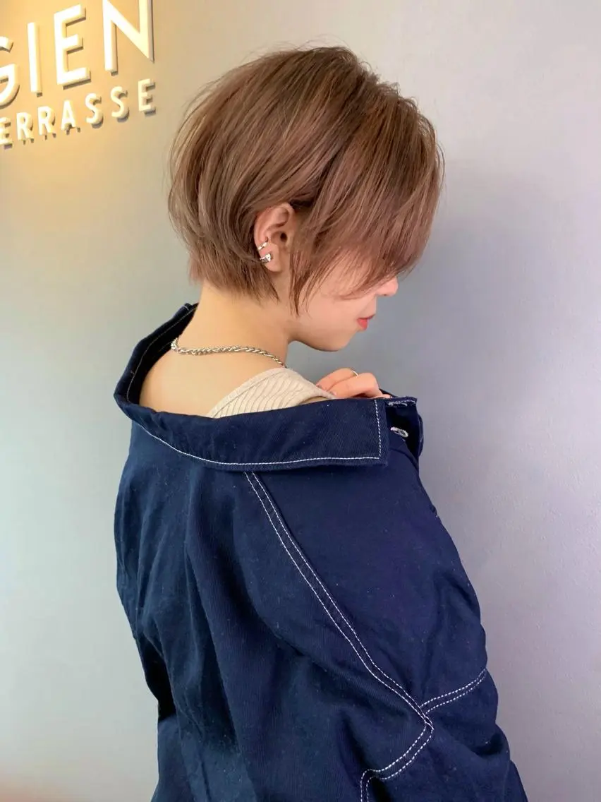ショート ショートヘア GIEN 末吉 海斗のヘアスタイル