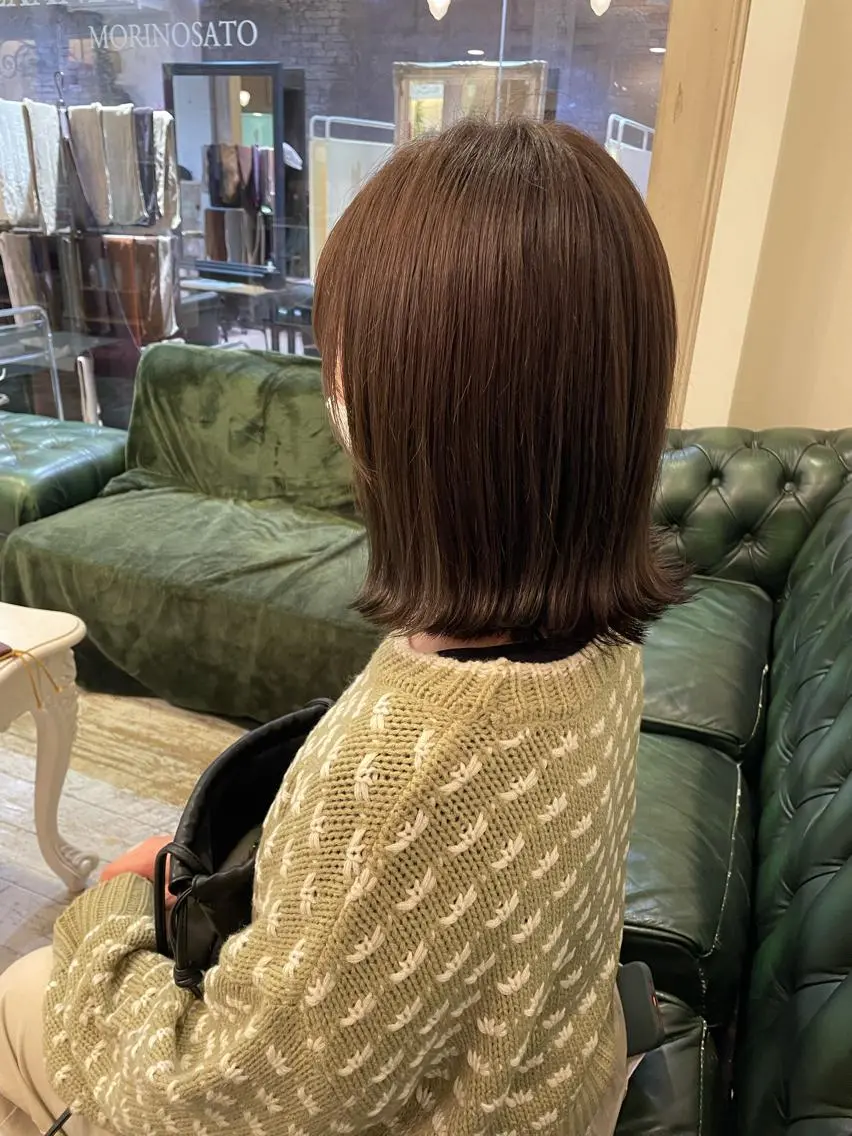 ミディアム 卒業式のヘアスタイル 山岸 朱里のヘアスタイル