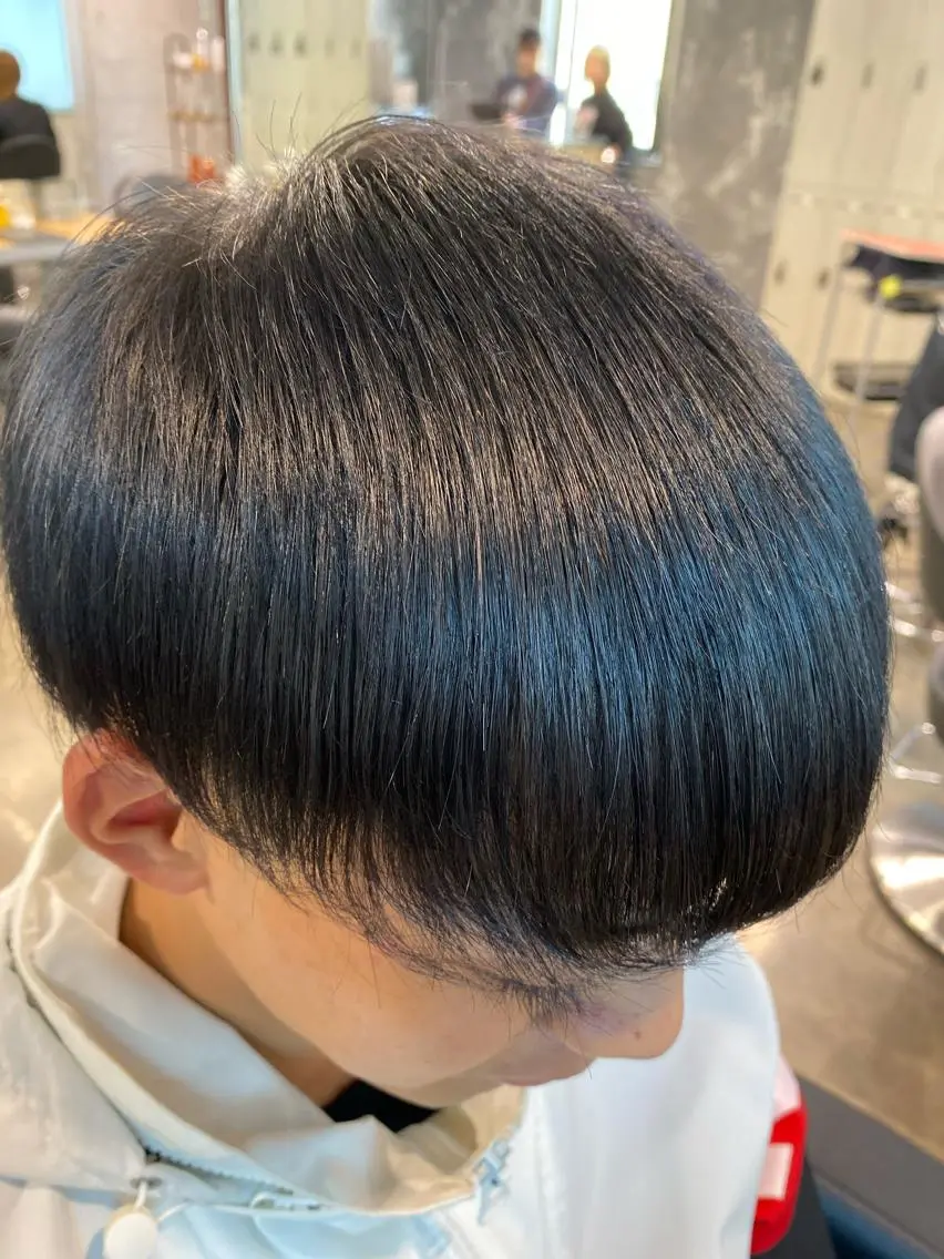 ショート カラー パーマ ヘアアレンジ メンズ キッズ ネイル マツエク・マツパ 髪質改善 トリートメント 当日予約⭕️ JUNYAのヘアスタイル